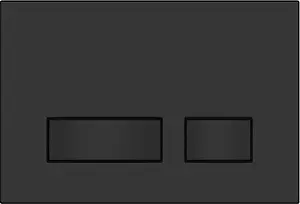 Клавиша смыва для унитаза Cersanit Movi 63527 черный матовый, 1