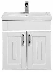 Тумба-умывальник Aquanet Рондо 60 белый 00189156+00185476, 5