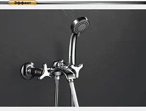 Смеситель для ванны D&K Hessen Goethe хром DA1383241 Смеситель для ванны D&K Hessen Goethe хром DA1383241, 4