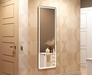 Зеркало с подсветкой Continent Loren Led 45.5x135 белый ЗЛП430, 3