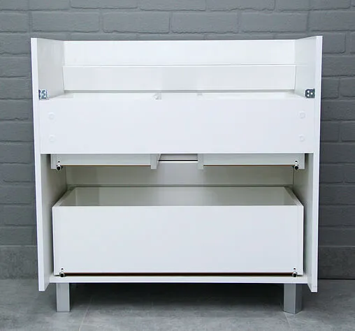 Тумба под умывальник напольный Айсберг Bazis 80 белый DA5908T