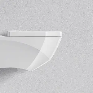 Унитаз подвесной с функцией биде Bien Fracture белый FRKA056GMVP1W3000, 4