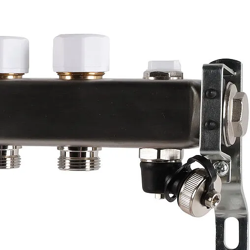 Группа коллекторная с расходомерами 11 отводов 1"в/в x ¾"ек Rommer RMS-1201-000011