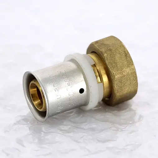 Муфта пресс с накидной гайкой 20мм x ¾"ек Uni-fitt 713G7300 Муфта пресс с накидной гайкой 20мм x ¾"ек Uni-fitt 713G7300