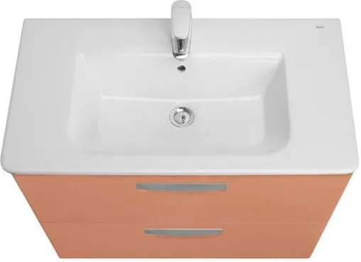 Тумба под умывальник подвесная Roca The Gap Original 80 терракота ZRU9307839