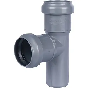 Тройник внутренний D=40x40мм Угол 87° Sinikon 508011.R Тройник внутренний D=40x40мм Угол 87° Sinikon 508011.R, 1