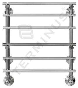 Полотенцесушитель водяной лесенка Terminus Вента П6 450х525 полированная сталь 4670030723994 Полотенцесушитель водяной лесенка Terminus Вента П6 450х525 полированная сталь 4670030723994, 1