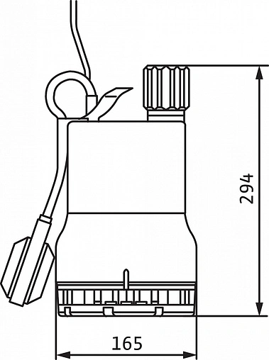Насос дренажный Q=10м³/ч H=7м Wilo Drain TM 32/8-10M 4048411