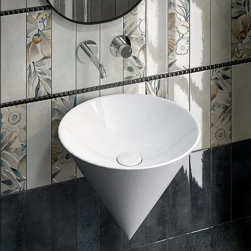 Раковина Kerama Marazzi Cono 44 белый CO.wb.44 Раковина Kerama Marazzi Cono 44 белый CO.wb.44