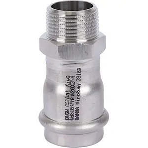 Муфта пресс переходная 28мм x ¾"н Sanha NiroSan 9243G 69243G2834 Муфта пресс переходная 28мм x ¾"н Sanha NiroSan 9243G 69243G2834, 5