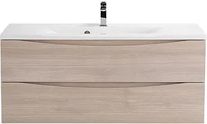 Тумба-умывальник подвесная BelBagno MARINO 110 Rovere Grigio MARINO-1100-2C-SO-RG-P+BB1100/450-LV-MR-PR Тумба-умывальник подвесная BelBagno MARINO 110 Rovere Grigio MARINO-1100-2C-SO-RG-P+BB1100/450-LV-MR-PR, 1