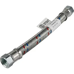 Гибкая подводка Stout 0.3м x ¾"в x ¾"в SHF-0303-182020 Гибкая подводка Stout 0.3м x ¾"в x ¾"в SHF-0303-182020, 1