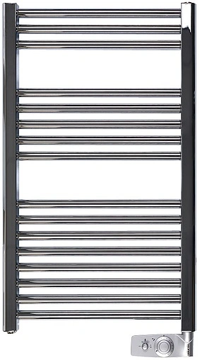 Полотенцесушитель электрический лесенка Atlantic 2012 920x500 CH 300W полированная сталь 850403