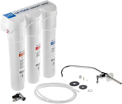 Фильтр под мойку для жесткой воды Гейзер Смарт Макс 16030