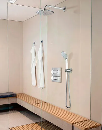 Душевая система с термостатом для душа Grohe Grohtherm 3000 Cosmopolitan хром 34408000