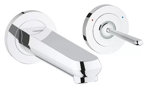 Смеситель для раковины из стены Grohe Eurodisc Joy хром 19968000