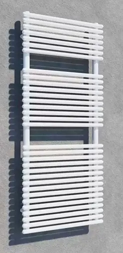 Полотенцесушитель водяной лесенка Lazzarini Ragusa 1090х600 белый 383717