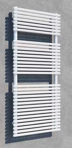 Полотенцесушитель водяной лесенка Lazzarini Ragusa 1450х500 белый 383718