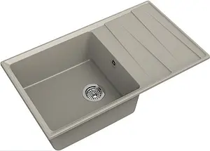 Мойка кухонная GranFest Level LV-860L топаз Мойка кухонная GranFest Level LV-860L топаз, 1