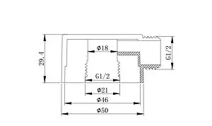 Душевая система со смесителем для душа Aquatek Вега чёрный матовый AQ1074MB Душевая система со смесителем для душа Aquatek Вега чёрный матовый AQ1074MB, 2