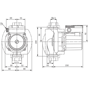 Насос циркуляционный Wilo TOP-S 25/5-EM 2044009 Насос циркуляционный Wilo TOP-S 25/5-EM 2044009, 4