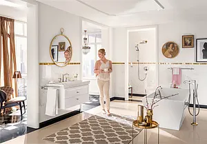 Смеситель для раковины Hansgrohe Metropol Classic 160 хром/золото 31331090 Смеситель для раковины Hansgrohe Metropol Classic 160 хром/золото 31331090, 4
