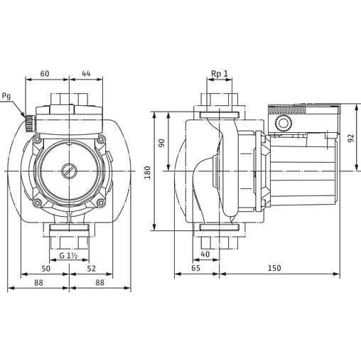 Насос циркуляционный Wilo TOP-S 25/5-EM 2044009 Насос циркуляционный Wilo TOP-S 25/5-EM 2044009