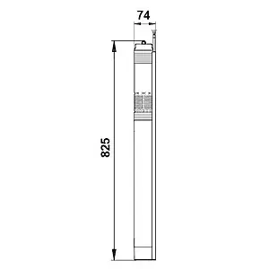Насос скважинный центробежный 3" Grundfos SQЕ 2-85 96510153 Насос скважинный центробежный 3" Grundfos SQЕ 2-85 96510153, 3