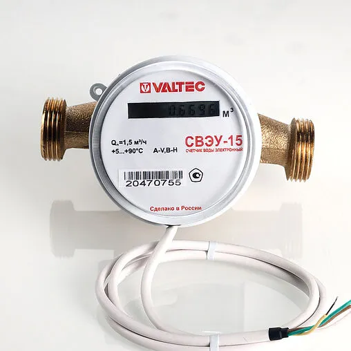 Счетчик воды импульсный электронный Ду15 Valtec СВЭУ-15 VLF-U-15-3.110.LW