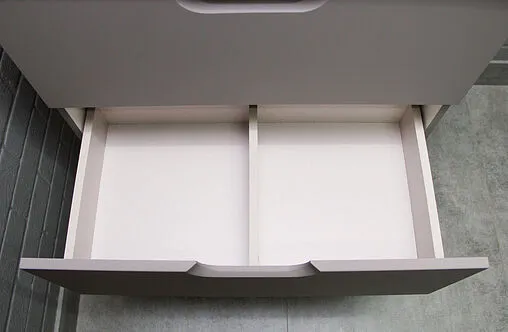 Тумба-умывальник подвесной Домино Dune 70 серый тауп DD2502T+4627173210171