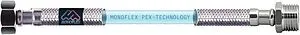 Гибкая подводка Monoflex PEX 12мм 0.4м x ½"в x ½"н Н01519 Гибкая подводка Monoflex PEX 12мм 0.4м x ½"в x ½"н Н01519, 1