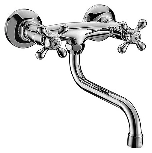 Смеситель для кухни настенный Lemark Standard хром LM2111C