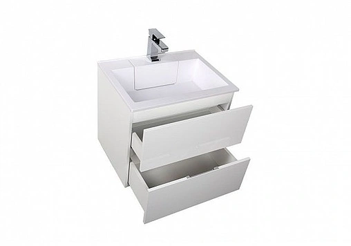 Тумба под умывальник подвесная Aquanet Алвита 60 белый 00184301