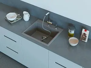 Мойка кухонная Omoikiri Tedori 57-WH белый 4993983, 3