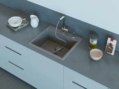 Мойка кухонная Omoikiri Tedori 57-WH белый 4993983