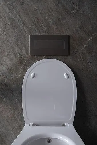 Унитаз подвесной безободковый с функцией биде и встроенным смесителем Allen Brau Fantasy белый 4.11HC1.20