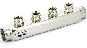 Коллектор распределительный проходной 4 отвода 1&quot;в/в x ¾&quot;ек Uni-fitt 430I4304, 4