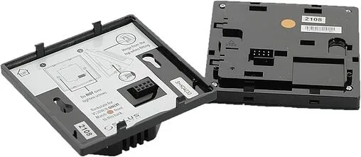 Проводной комнатный терморегулятор НО/НЗ 230В Salus EXPERT NSB черный VS30B