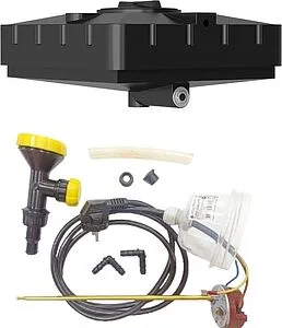 Бак для душа с подогревом Aquatech 240л 950x950x440мм черный DMO(A)440-00240D-HL Бак для душа с подогревом Aquatech 240л 950x950x440мм черный DMO(A)440-00240D-HL, 1