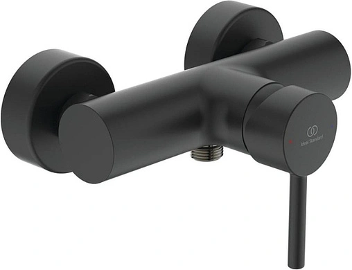 Смеситель для душа Ideal Standard Ceraline чёрный матовый/хром BC200XG