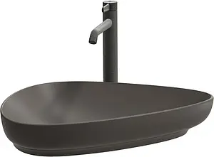 Раковина Jacob Delafon Nouvelle Vague 56 серый матовый EVI002-MG2 Раковина Jacob Delafon Nouvelle Vague 56 серый матовый EVI002-MG2, 1
