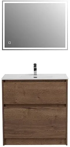 Тумба под умывальник напольная BelBagno KRAFT 70 Rovere Tabacco KRAFT39-700/390-2C-PIA-RT