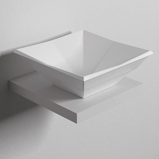 Раковина Bien Kristal 41 белый KRLG04101FD0W3000