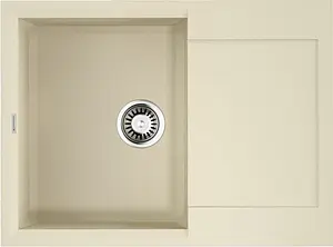 Мойка кухонная Omoikiri Sakaime 68-BE ваниль 4993109, 1