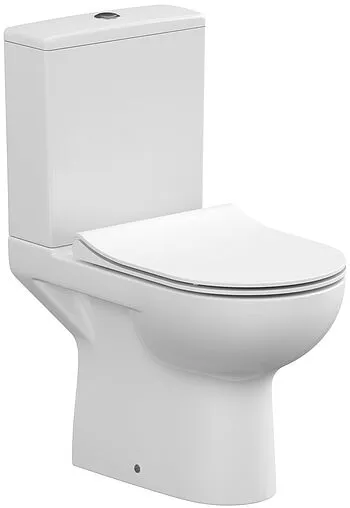 Крышка-сиденье для унитаза с микролифтом Cersanit Street Fusion белый S-DS-SFU-S-DL-t Крышка-сиденье для унитаза с микролифтом Cersanit Street Fusion белый S-DS-SFU-S-DL-t