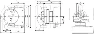 Насос циркуляционный Grundfos MAGNA1 32-120 99221281, 5