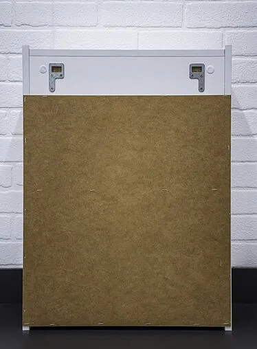 Шкаф двухстворчатый Айсберг Норма 02-50 белый DA1652H