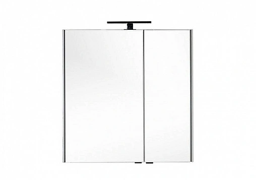 Шкаф-зеркало Aquanet Тулон 85 L белый 00182723