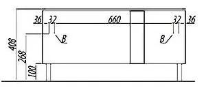 Комод Aquaton Марко 80 белый 1A181303MO010 Комод Aquaton Марко 80 белый 1A181303MO010, 2