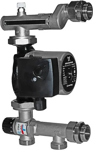 Узел насосно-смесительный с насосом Grundfos UPSO 25-65 130 Stout SDG-0120-005011
